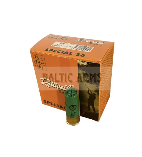 Rottweil 12x70 Special 36g  3.7 mm